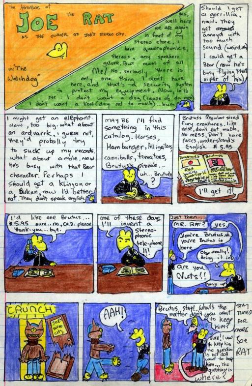 The Adventures of Joe Rat - Part 2