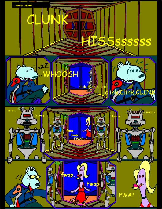 The Robots show up finally...