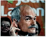 Jack Layton listens for another deal