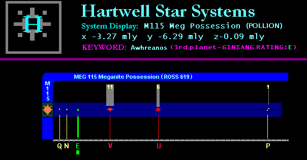 MEGANITE POSSESSION SYSTEM M115/ROSS 619