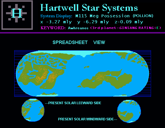 PLANET AWHREANOS IN MEG CONTROLLED SYSTEM 115