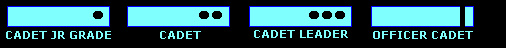 CADET RANKS